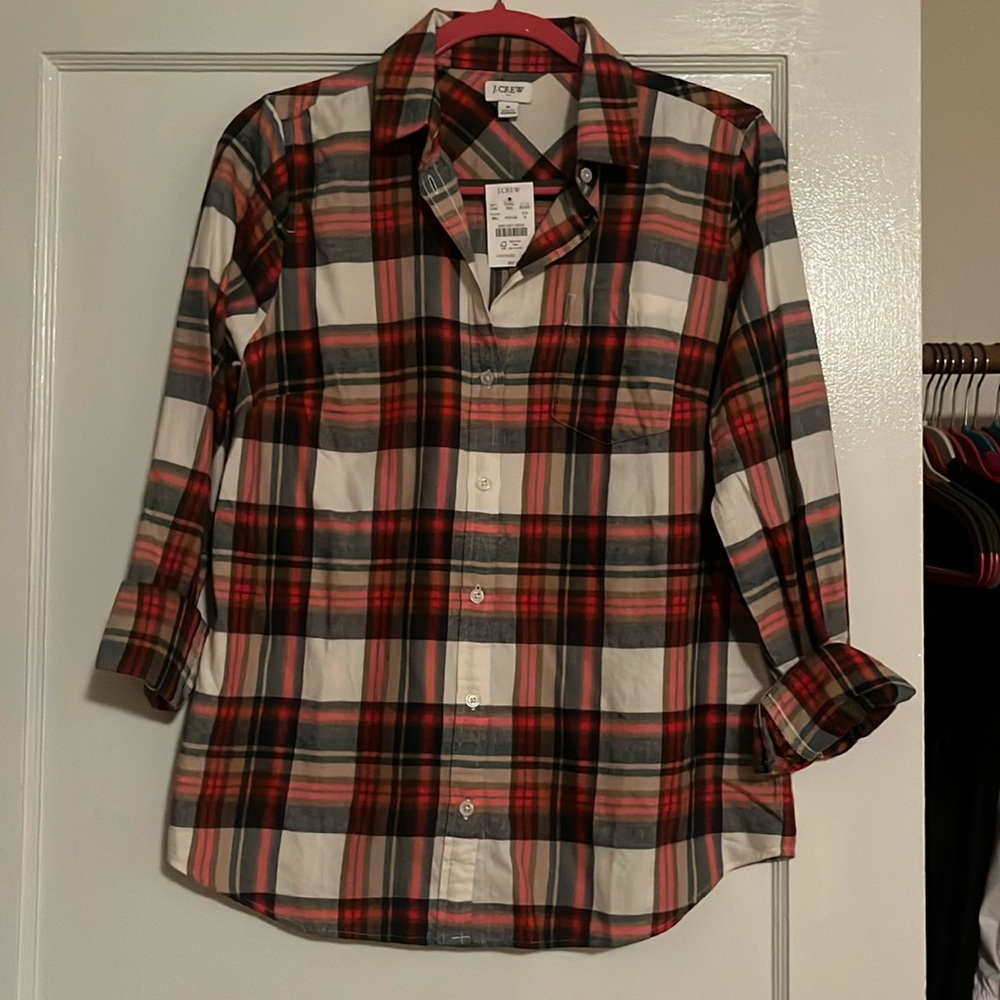 J. Crew Factory Women’s Flannel NWT size small